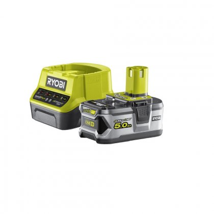 Set akumulátor + nabíječka Ryobi RC18120-150, 1x 18V/5Ah