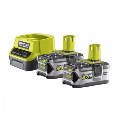 Set akumulátor + nabíječka Ryobi RC18120-250, 2x 18V/5Ah