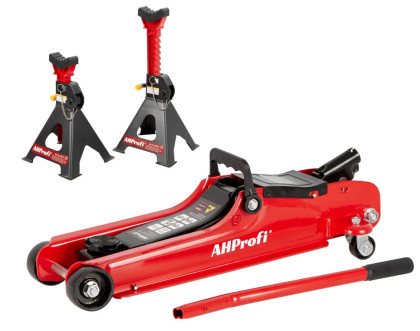 Set pojízdného zvedáku STANDARD 2,5 t + 2 ks podpěr 3 t - AH2500BAL