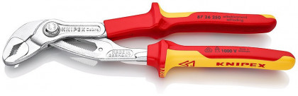 SIKA kleště KNIPEX Cobra ® VDE chromované 250 mm  - 8726250