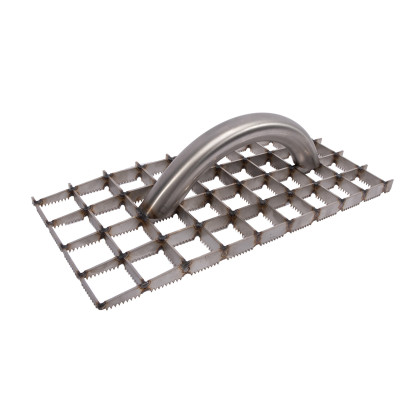 Škrabák nerezový s ostrými zuby PROFI | 325x150 mm