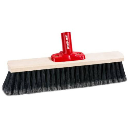 Smeták plastový, 40 cm, vlas 8 cm, click, černý, PROLINE, PROFIX