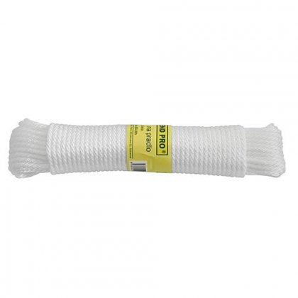 Snura Cloth-Line 20 m/4 mm, PP, biela
