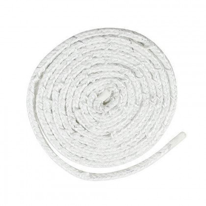 Šňůra sporáková 12x12mm, 1m, bílá