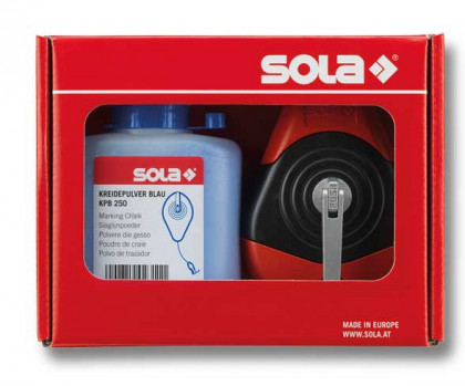 SOLA - CLP 30 SET B - brnkačka 30m + křída - modrá