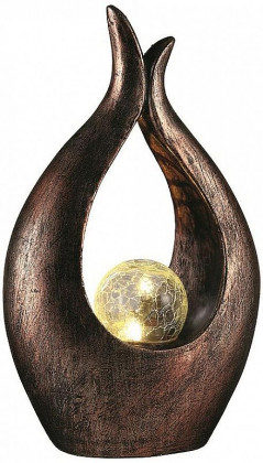 Solární dekorace na zahradu, Namaste, 17,2 x 9,5 x 29cm