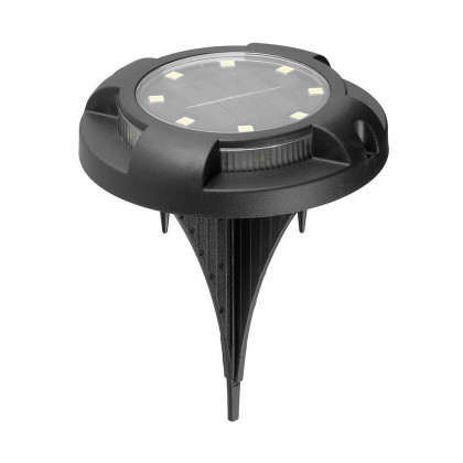 Solární lampa Crater, 11x14cm, 12xSMD LED, AA, 2ks
