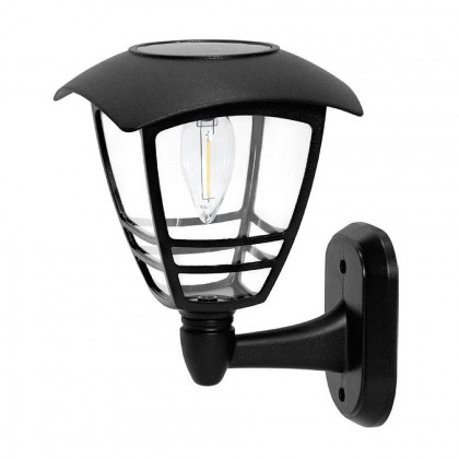 Solární lampa Garden, na stěnu/plot, 15x15x21cm