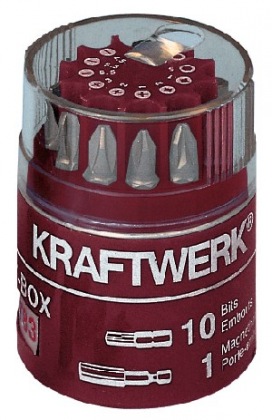 Souprava bitů 1/4" Universal-Bit-Box /25mm 11ks