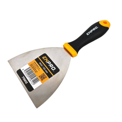 Špachtle nerez, 125 mm, gumová rukojeť, ENPRO
