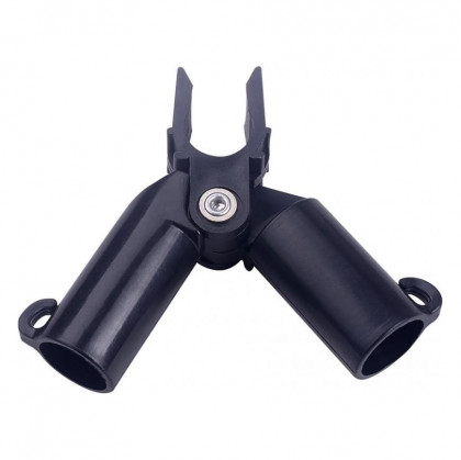Spojka na opěrné tyče - konektor A, plast, 11mm, 4ks