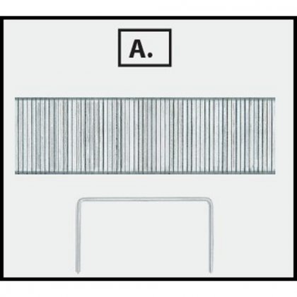 Spony Bostitch A-18mm pozink, 2000ks(DS-35)