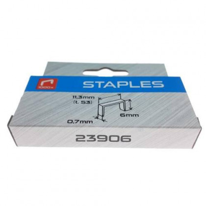 Spony box, 6 mm, 1000 ks