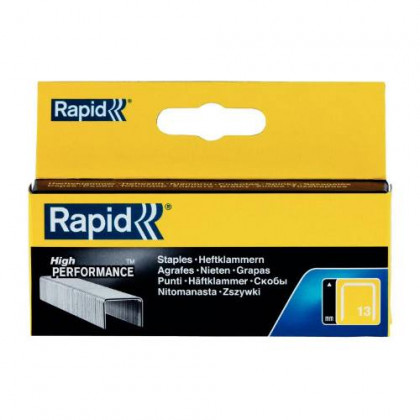 Spony High Performance, 13/6 mm, 5000 ks, krabička, RAPID