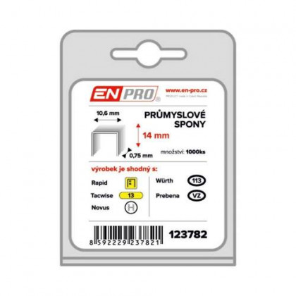 Spony PROFI, 581/14 mm, 1000 ks, ENPRO