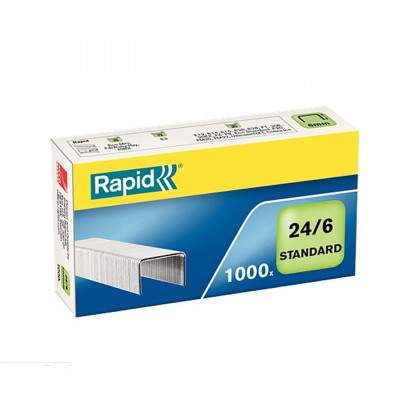 Spony Rapid č. 24/6, Standard, 1000 ks
