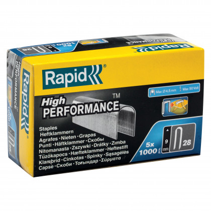 Spony Rapid č. 28, 9mm, 5000ks