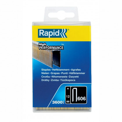 Spony Rapid č. 606, 12mm, 3600ks