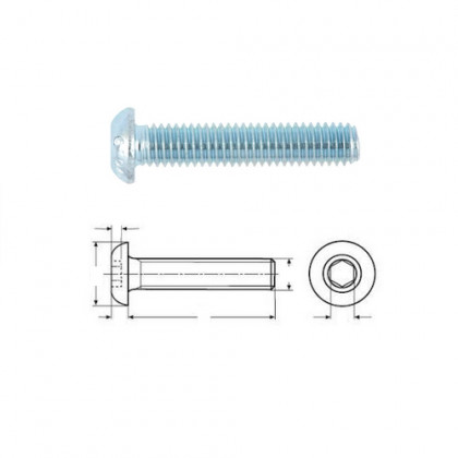 Šr.BUTTON PH IMB 10.9 ZB M12x020