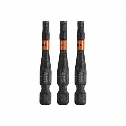 Šroubovací bit HEX4 50mm AEG, sada 3ks