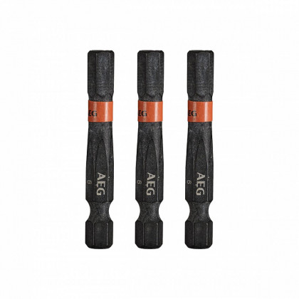 Šroubovací bit HEX6 50mm AEG, sada 3ks