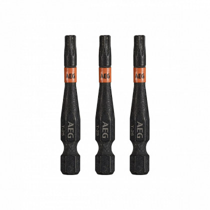 Šroubovací bit TX25 50mm AEG, sada 3ks