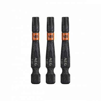 Šroubovací bit TX30 50mm AEG, sada 3ks