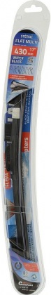Stěrač FLAT MULTI  430mm s adaptéry