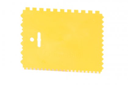 Stěrka plastová 18cm zub E4-E6