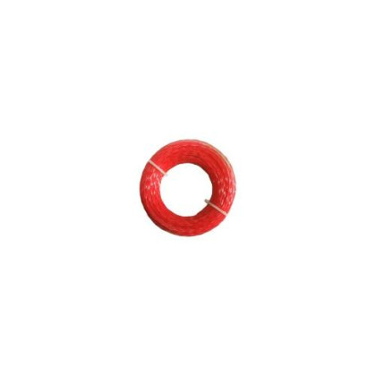 Struna do sekačky, 1,3 mm x 15 m, hvězda, červená, PROLINE