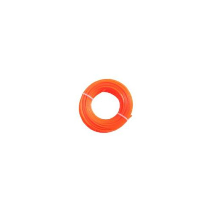 Struna do sekačky, 2,4 mm x 15 m, čtverec, oranžová, PROLINE, PROFIX