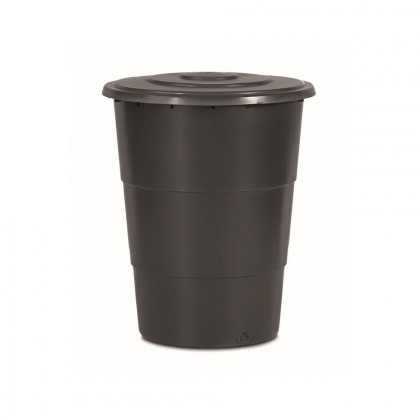 Sud na dešťovou vodu s víkem CLASSICAN antracit 200l