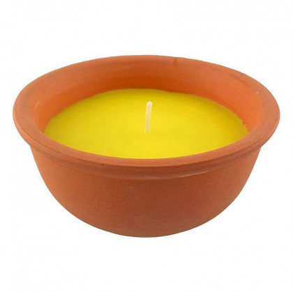 Svíčka Citronella 220g, terracotta