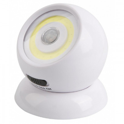 Svítilna Circle ML5007, COB 160 lm, 360°, magnet, 3xAAA, senzor