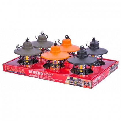 Svítilna Lampa Camping NX1069, 200 lm, 3xAAA, RETRO edice, MIX barev