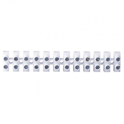 Svorkovnice 12x6,0 mm bílá, 1 ks