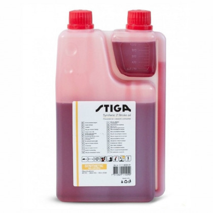 Syntetický 2-taktní olej STIGA, 1l  dóza s odměrkou