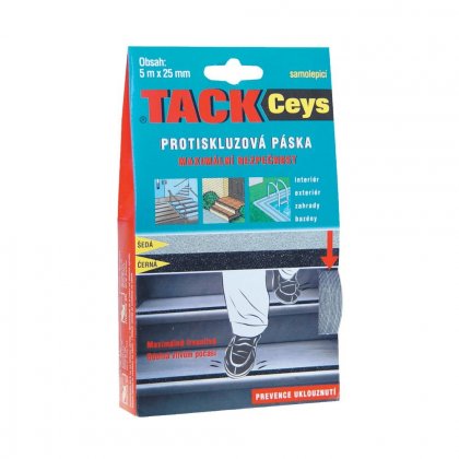 Tackceys CEYS protiskluzová páska 5 m x 25 mm