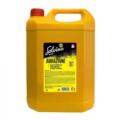 Tekutá mycí pasta Solvina profi abrazivní, 5kg