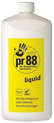 Tekutý krém na ochranu rukou pr88 liquid - láhev 1 l