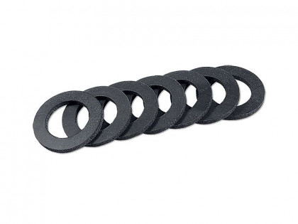 Těsnění převlečných matic 3/4" guma, 24x15x2mm