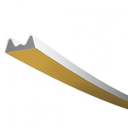 Těsnění TLT do oken a dveří, profil K 100 H, 9 x 4 mm, hnědé, 2 x 50 m