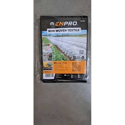 Textilie netkaná, 50 g/m2, 1,6 x 5 m, černá, ENPRO