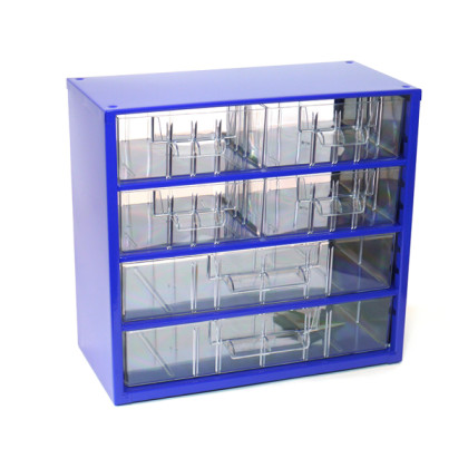 TOKOZ - Zásuvkový organizér 06 / 4M, 2L - RAL 5002 - Modrá