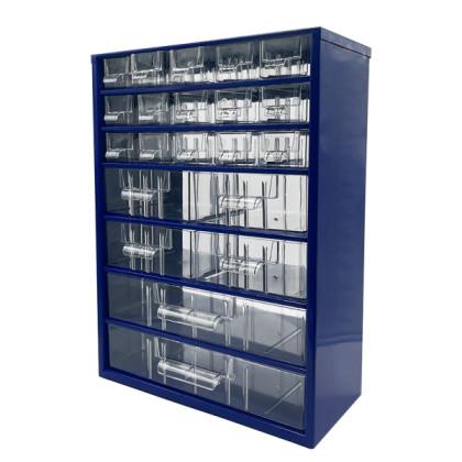 TOKOZ - Zásuvkový organizér 09 / 15S, 4M, 2L - RAL 5002 - Modrá