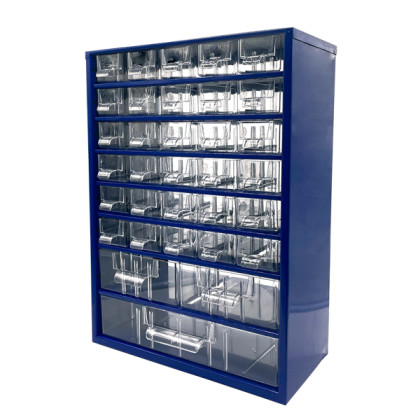 TOKOZ - Zásuvkový organizér 09 / 30S, 2M, 1L - RAL 5002 - Modrá