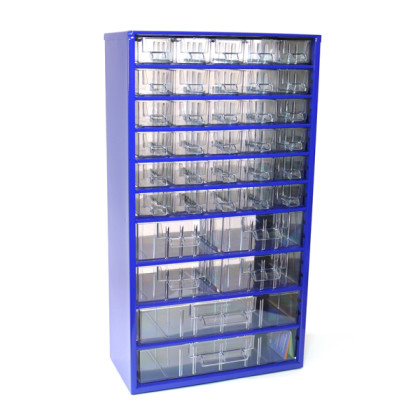 TOKOZ - Zásuvkový organizér 12 / 30S, 4M, 2L - RAL 5002 - Modrá