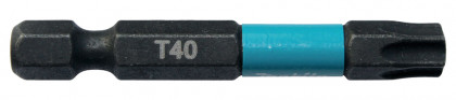 torzní bit 1/4" Impact Black T40, 50mm 2 ks