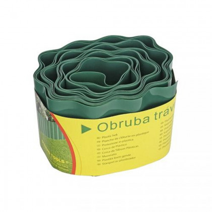 Trávníkový lem L-9m / 150mm, zelený