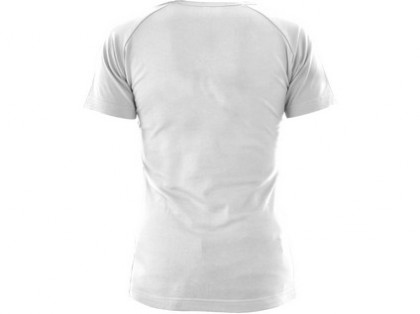 Tričko CXS ELLA, dámské, krátký rukáv, bílá, vel. 3XL
